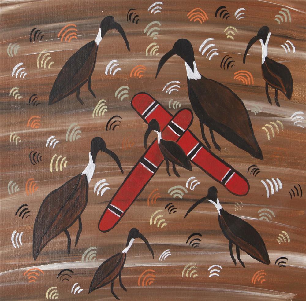 Ngudu Ngudu (ibis bird)