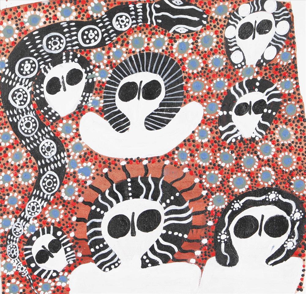 Wandjina & Unguds (cloud and rain spirits & totems)